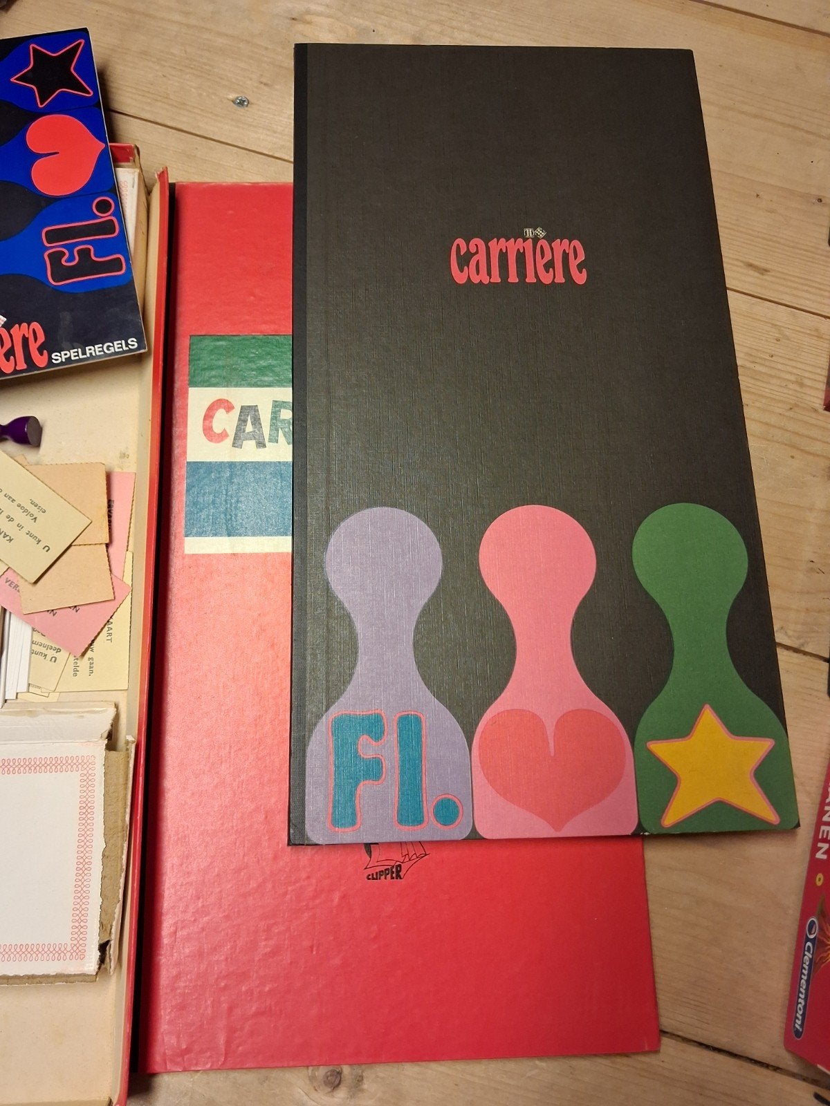 Carrière Bordspel - Klassiek Gezinsspel 1990, Drie of vier spelers, Ophalen of Verzenden, Gebruikt, Clipper