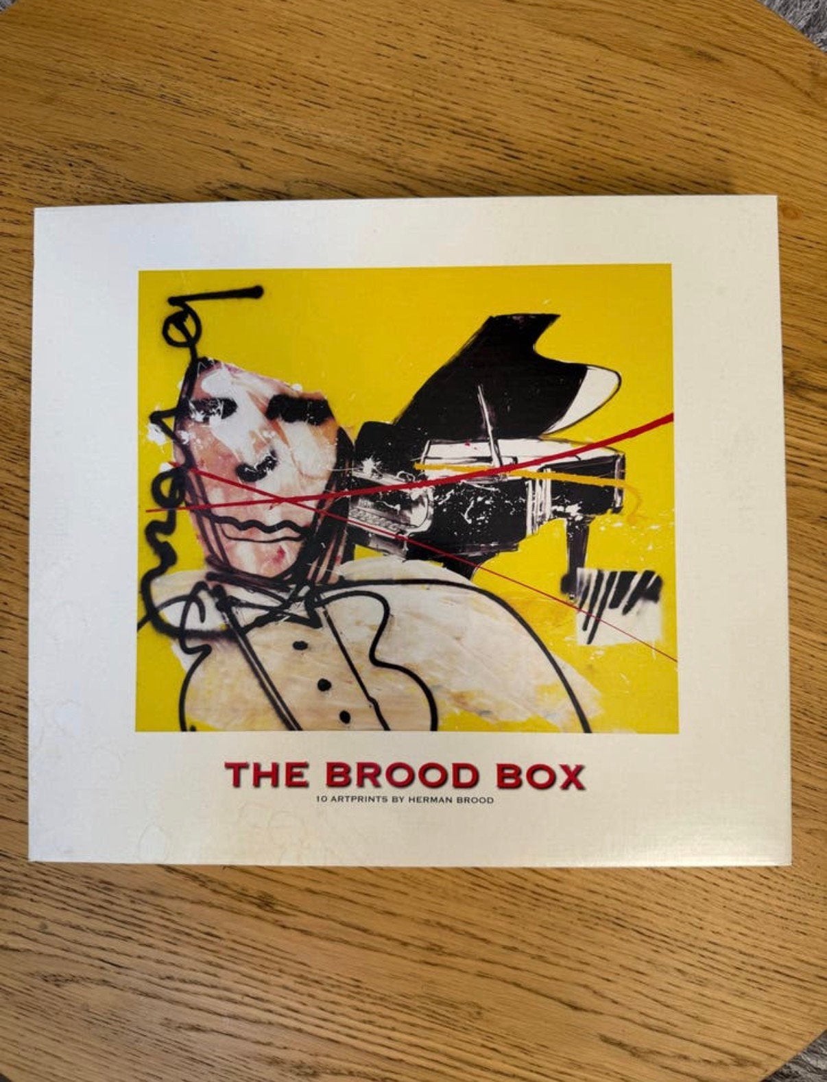 The Brood Box Herman Brood – 10 zeefdrukken - 176/250, 2000 tot heden, Dagelijks leven, 40 cm, Genummerd