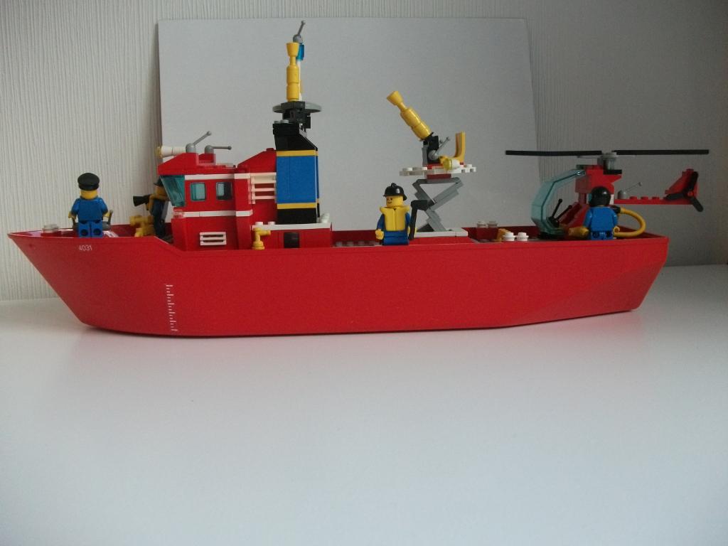 LEGO set 4031 Fire Rescue, Lego, Ophalen of Verzenden, Compleet, Complete set