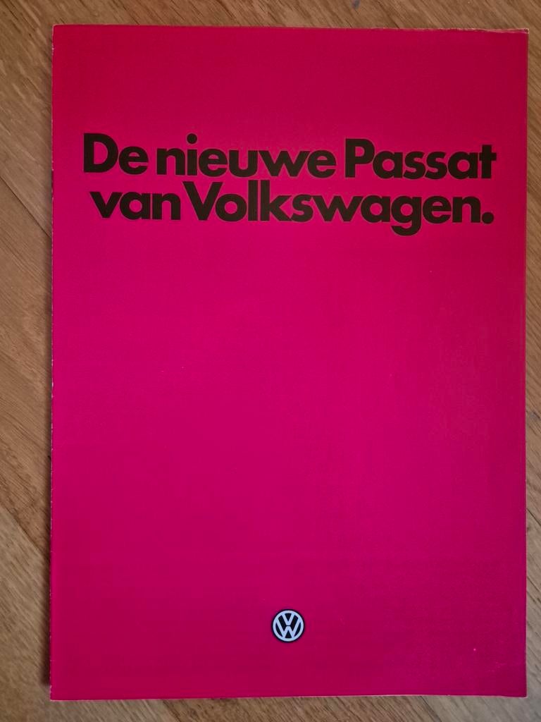Volkswagen Passat brochure 1980, Ophalen of Verzenden, Zo goed als nieuw