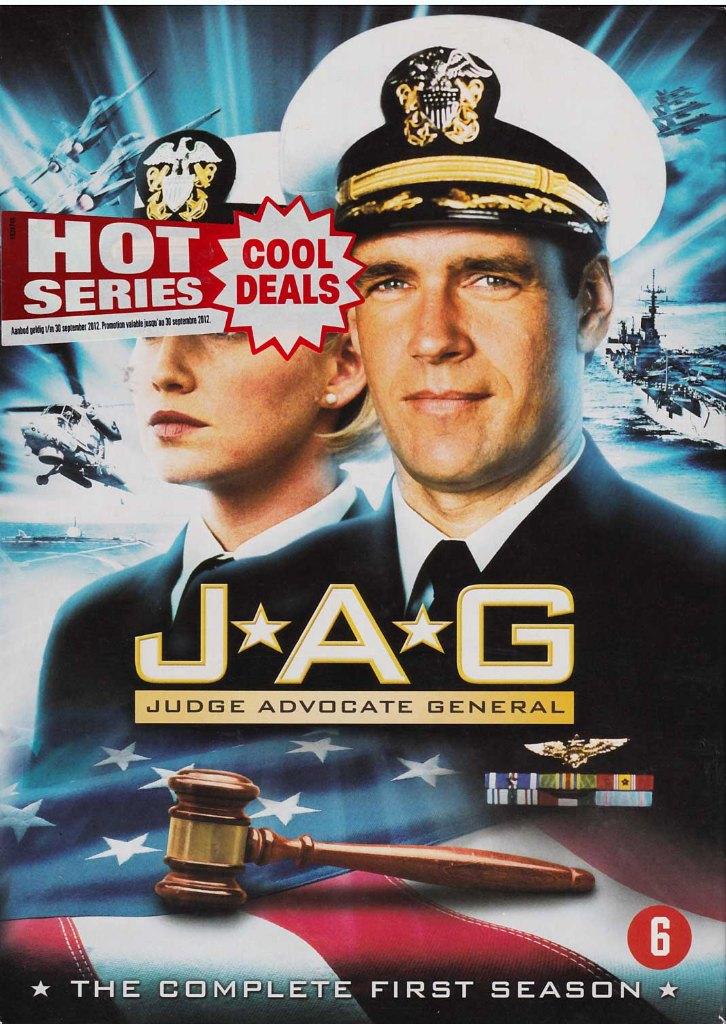 J*A*G - Judge Advocate General  - Seizoen  1 - 6 DVD's, Vanaf 6 jaar, Verzenden, Gebruikt, Actie