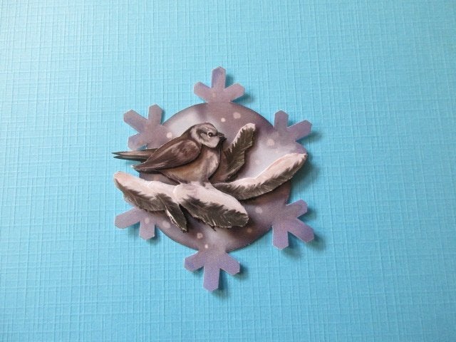 ka71 KERST Amy / vogel op tak, Verzenden, Nieuw, Kerst, Overige typen