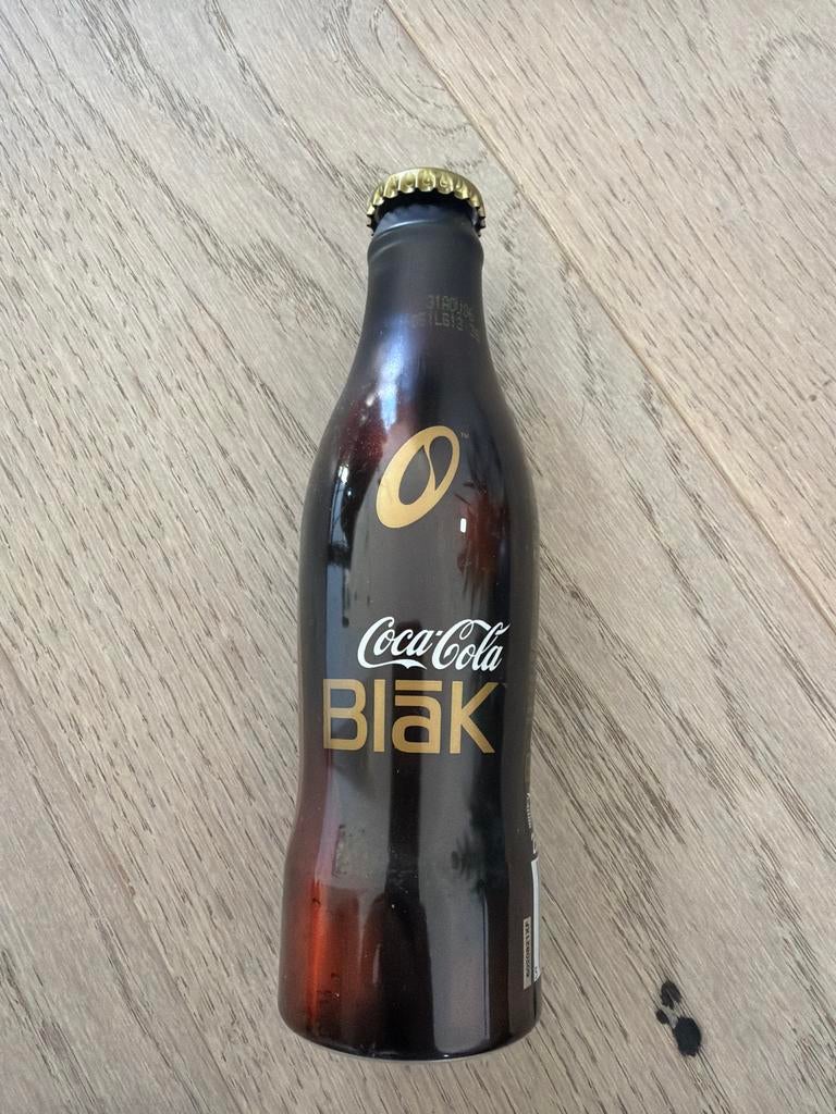 Coca-Cola Blak uit Frankrijk - Zeldzame Collectie Fles, Ophalen of Verzenden, Zo goed als nieuw, Verpakking