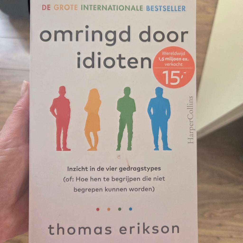 Omringd door idioten - Thomas Erikson, Ophalen of Verzenden, Gelezen, Overige onderwerpen, Thomas Erikson