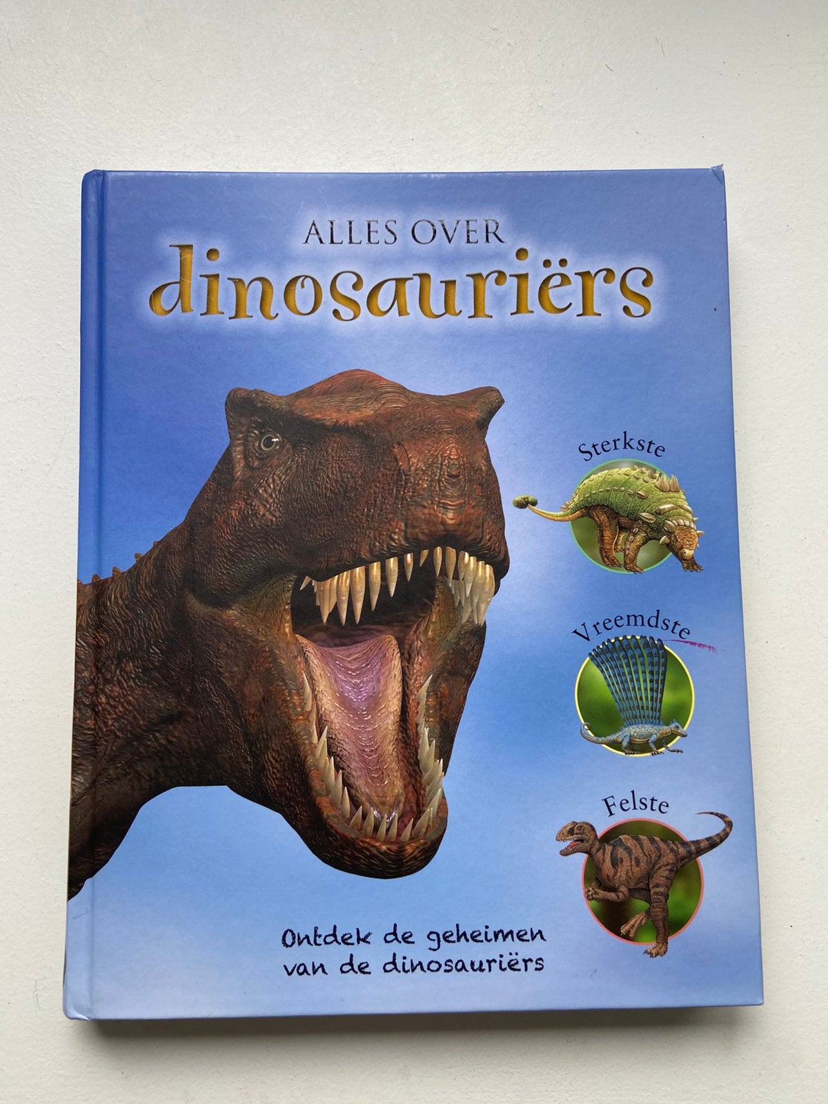 Alles over Dinosauriers, Ophalen of Verzenden, Zo goed als nieuw, Non-fictie