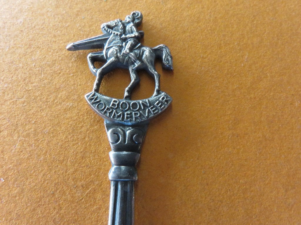 Wormerveer lepeltje Boon chocola . Ridder te paard., Antiek en Kunst, Verzenden