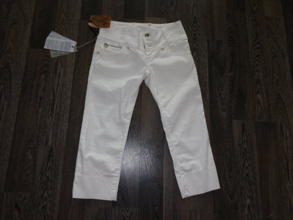 witte dames 3/4 broek ( maat 27 ) nolita de nimes, Wit, Nieuw, Ophalen of Verzenden, Driekwart