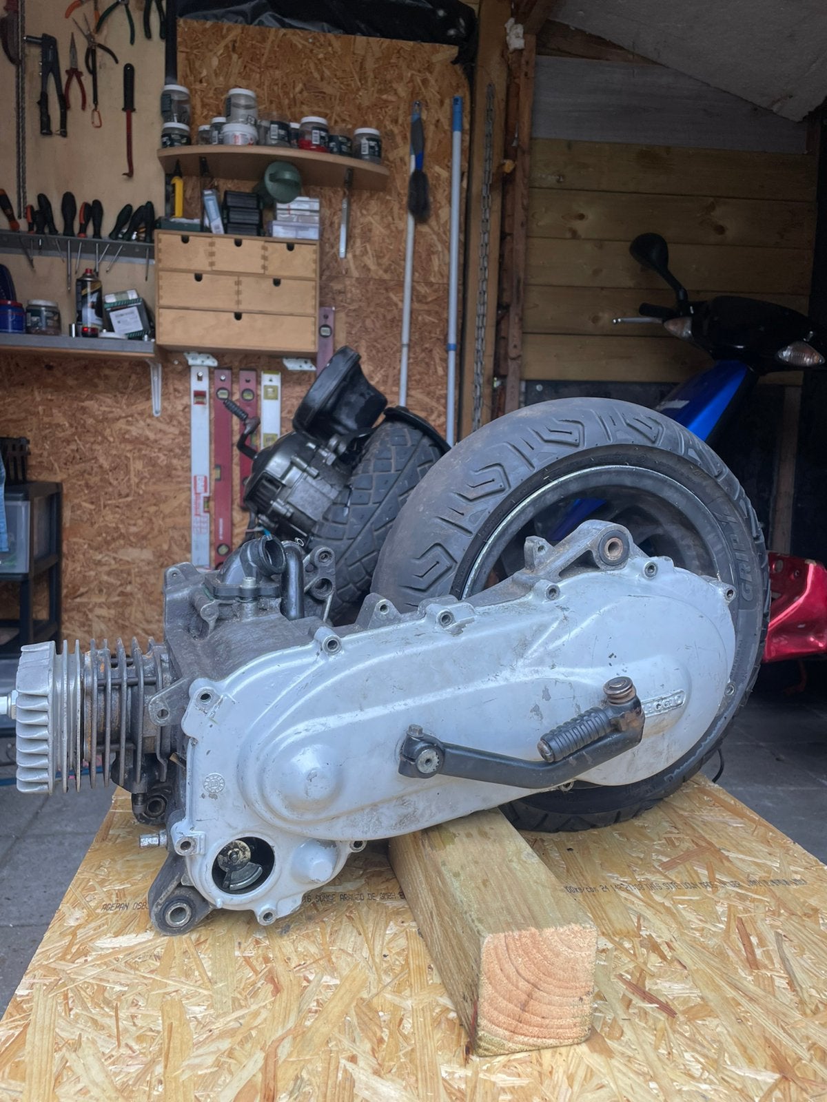 Piaggio zip 2t blok, Ophalen of Verzenden, Zo goed als nieuw, Blok, Piaggio
