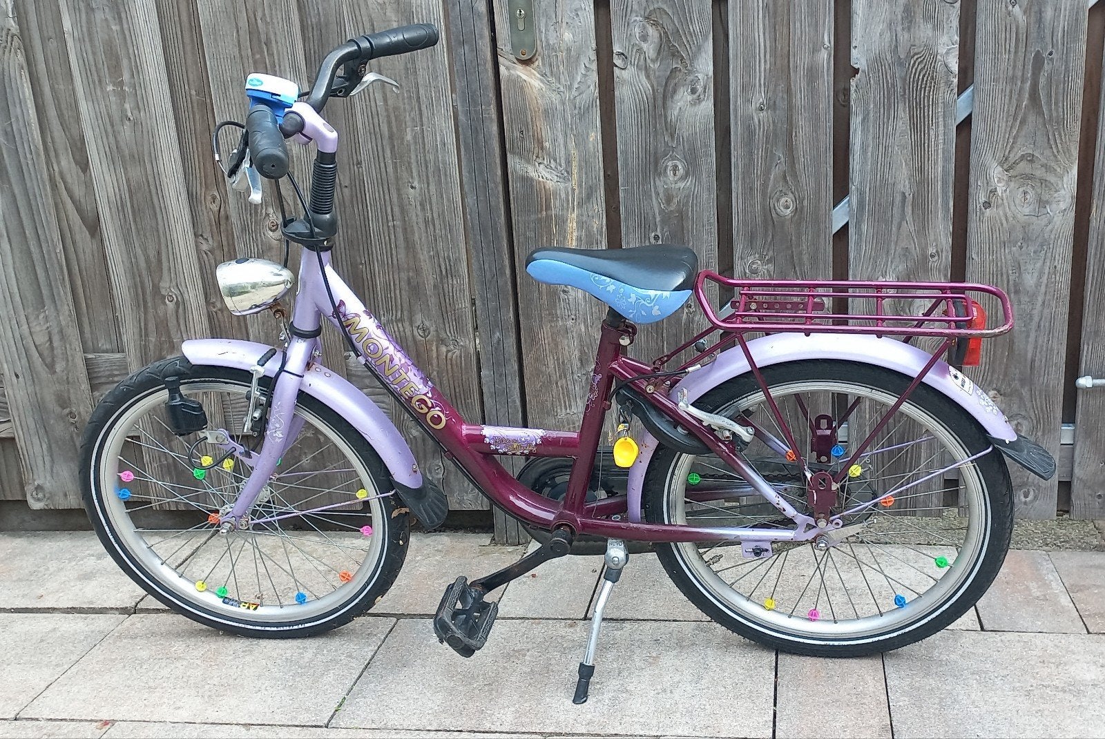 Meisjesfiets 20 inch, Fietsen en Brommers, Fietsen | Kinderfietsjes, Ophalen, Terugtraprem, Montego, 16 tot 20 inch
