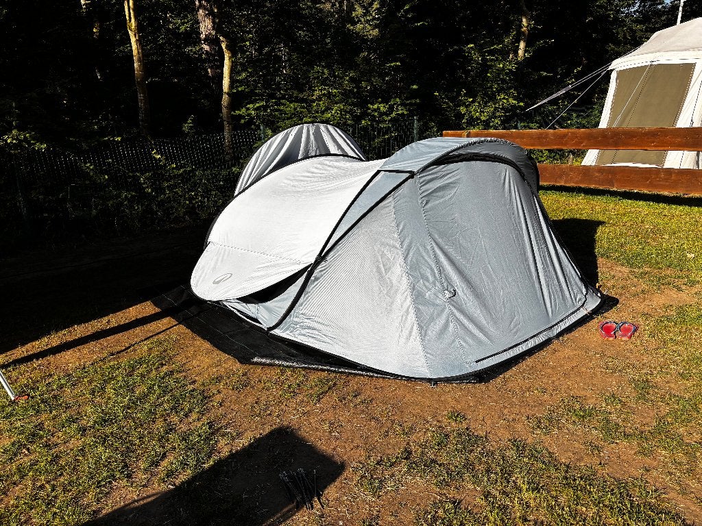 Decathlon Quechua 2 seconds XL F&B 3P tent, Caravans en Kamperen, Ophalen, Zo goed als nieuw, Tot en met 3