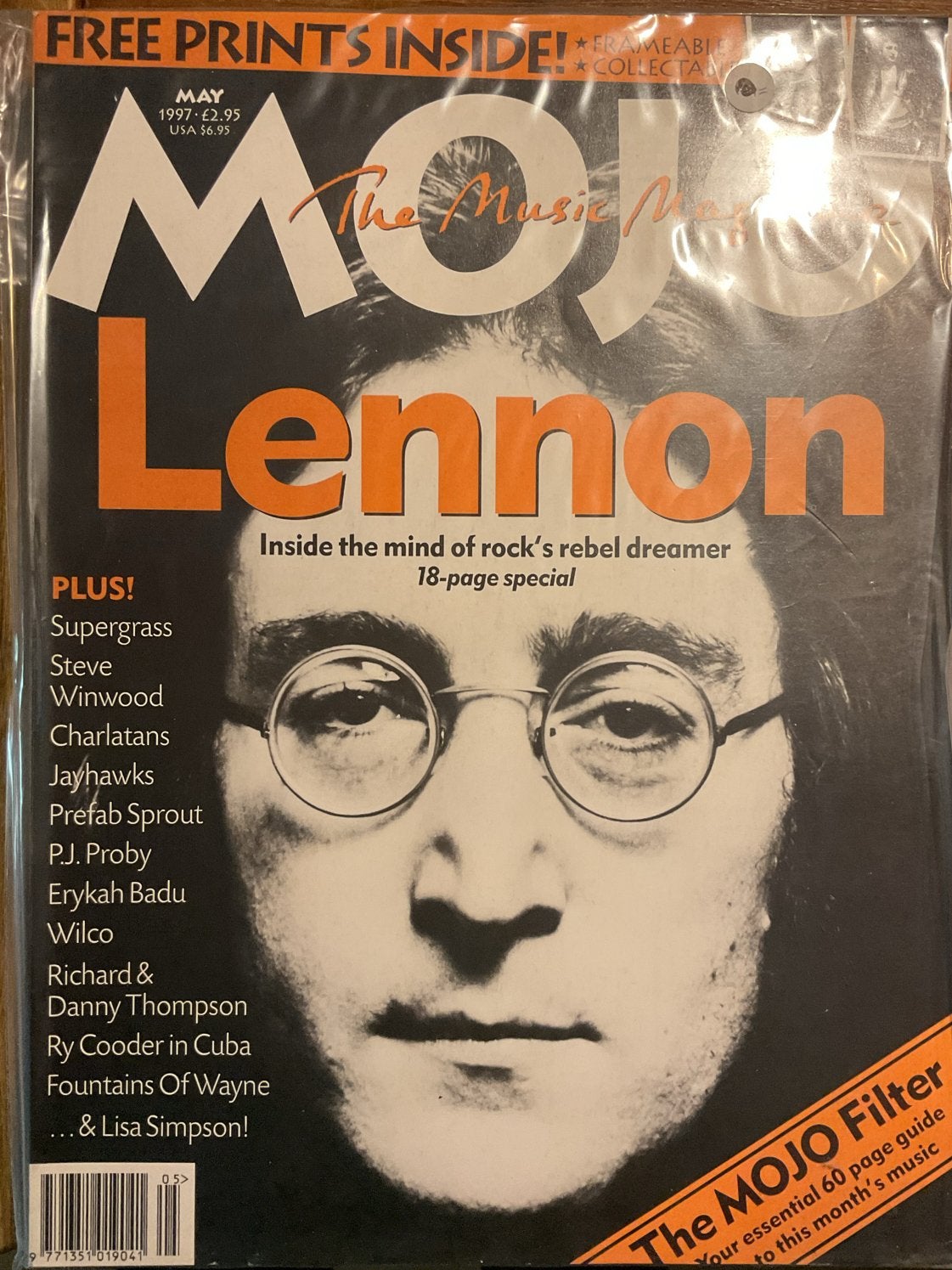 Mojo Magazine Mei 1997 - John Lennon Special, Boeken, Tijdschriften en Kranten, Verzenden, Zo goed als nieuw, Muziek, Film of Tv