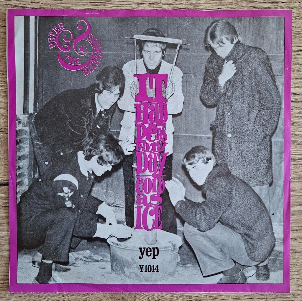 Peter & the Blizzards single Nederbeat Cold As Ice YEP label, Cd's en Dvd's, Vinyl Singles, Ophalen of Verzenden, Gebruikt, 7 inch