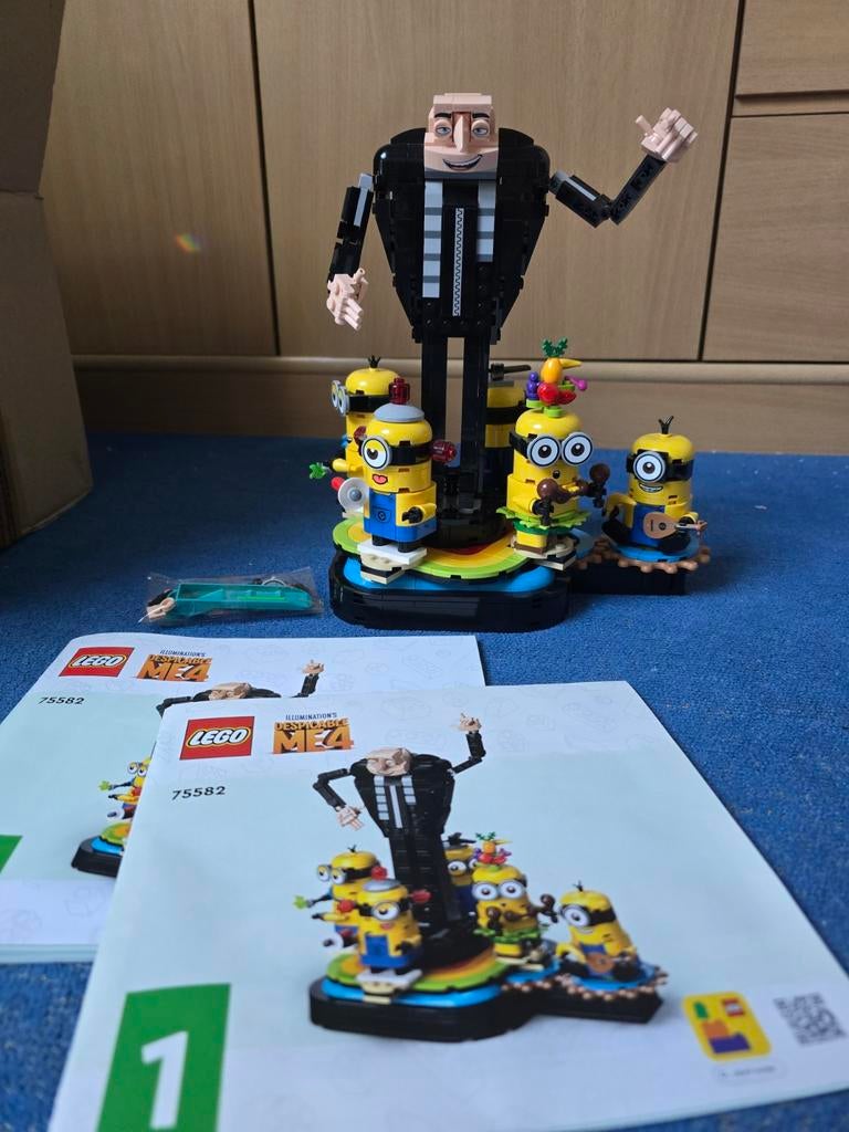 Lego 75582 despicable me 4 lego set, Ophalen of Verzenden, Zo goed als nieuw, Complete set, Lego