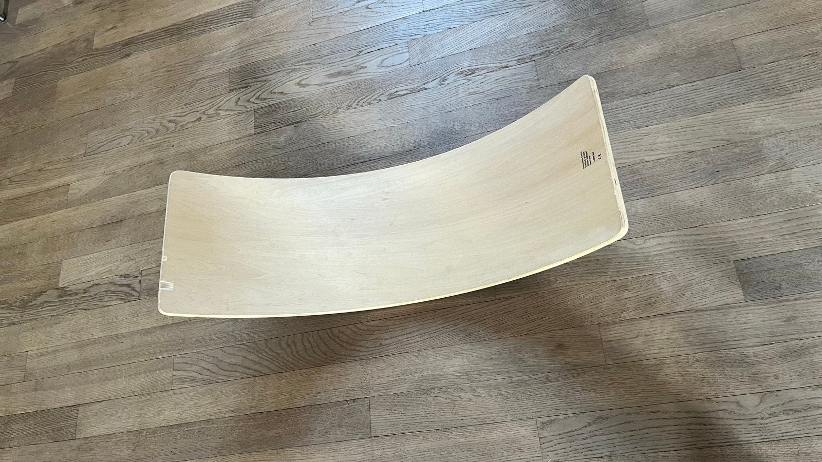 Houten Wobbelboard met vilt - Balansbord voor kinderen, Kinderen en Baby's, Ophalen, Gebruikt
