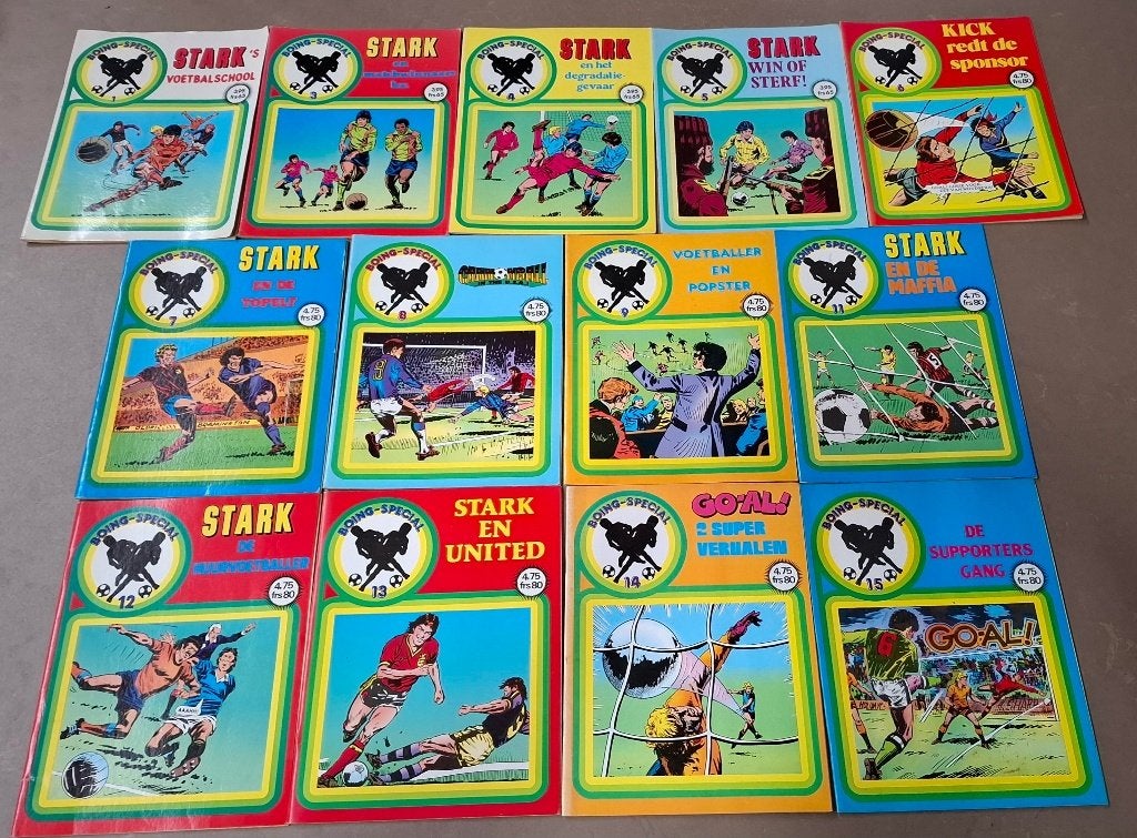 13 x Boing-special stripboeken, Boeken, Stripboeken, Meerdere stripboeken, Ophalen of Verzenden, Gelezen