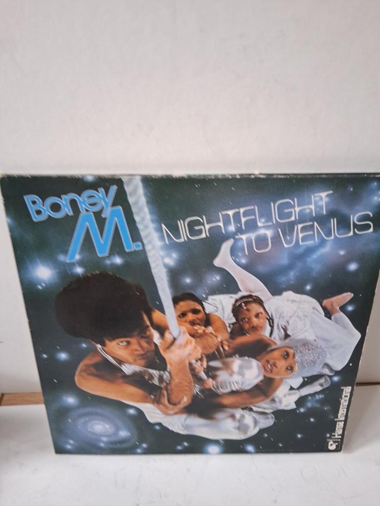 Boney M. - Nightflight to Venus & Take The Heat Off Me LP's, Ophalen of Verzenden, 1970 - 1979, Gebruikt, 12 inch