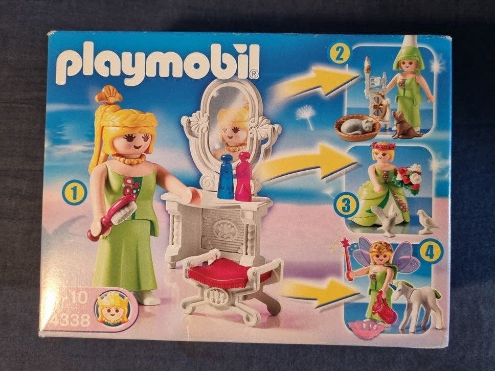 Playmobil 4338 Feeën met Eenhoorn en Kapsalon, Complete set, Fantasy, Overige typen, Nieuw