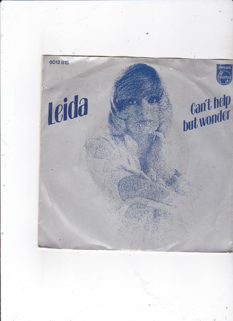 Single Leida - Can't help but wonder, Ophalen of Verzenden, Gebruikt, Pop