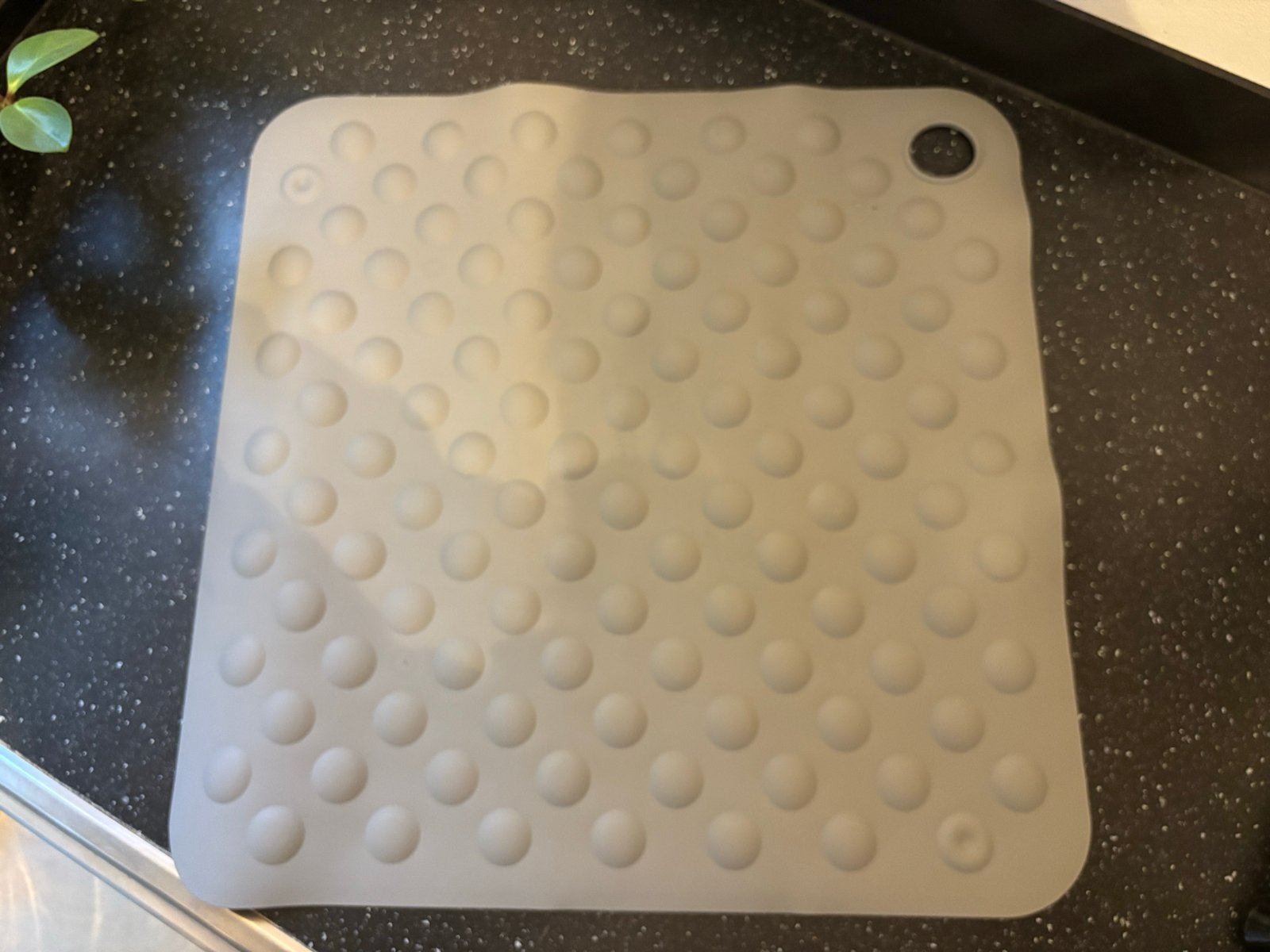 IKEA TÅNGEFLO Badmat Nieuw Grijs 50x50 cm, Ophalen of Verzenden, Nieuw, Grijs, Badmat