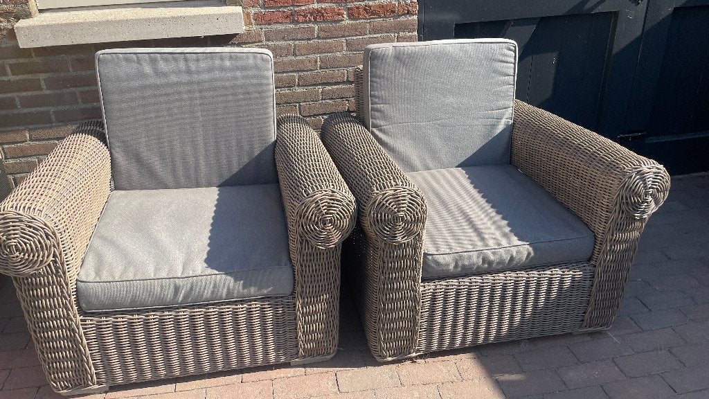 2 Loungestoelen, Overige materialen, Zo goed als nieuw, Loungeset, Stoel