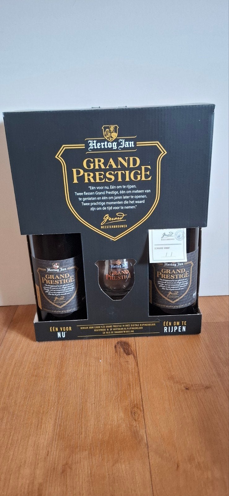 Hertog jan Grand prestige verschillende jaren, Ophalen of Verzenden, Flesje(s), Hertog Jan