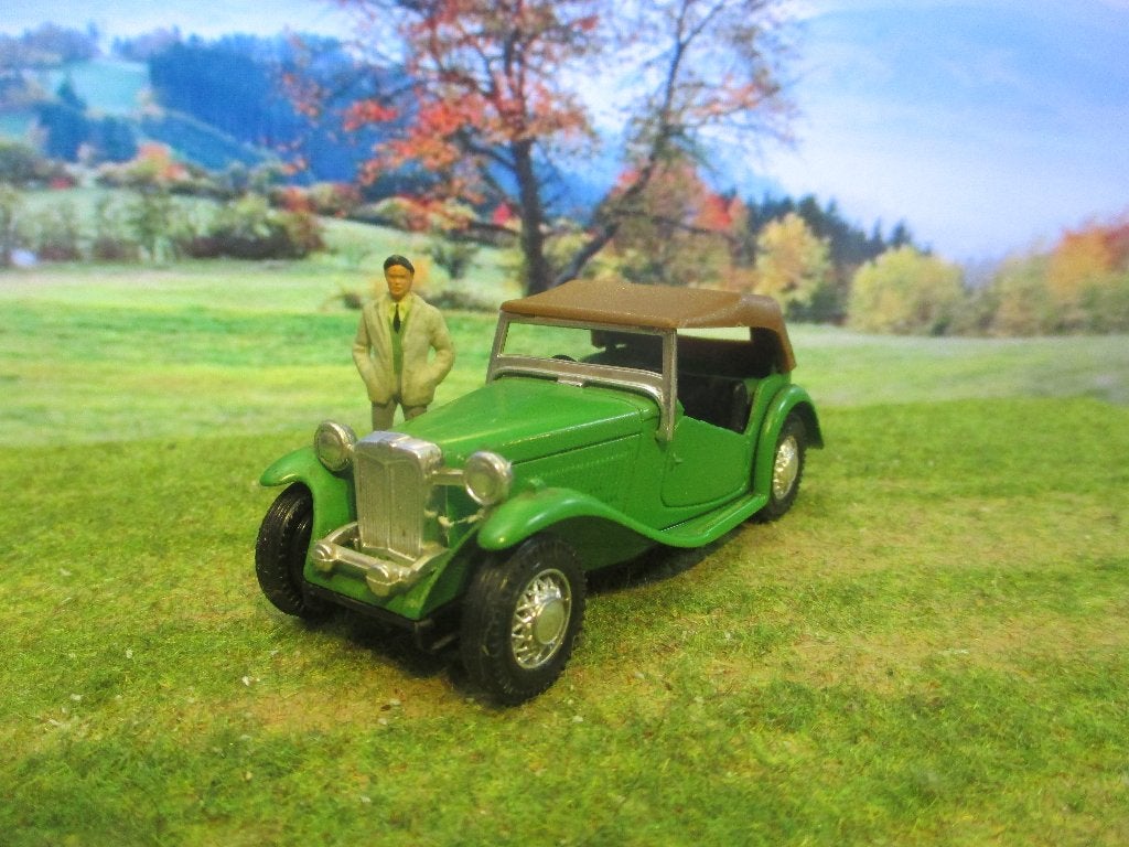 1:43 1947 MG TC - Guisval Matchbox of Yesteryear kopie, Hobby en Vrije tijd, Ophalen of Verzenden, Zo goed als nieuw, Auto, Overige merken