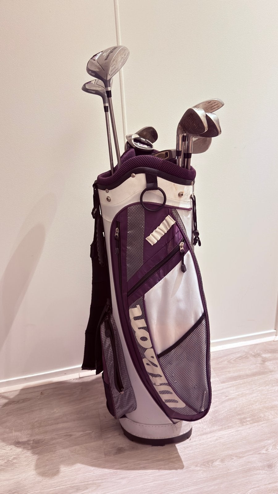 Complete Wilson Dames Golfset (10-delig) incl. Tas & Trolley, Sport en Fitness, Ophalen, Gebruikt, Set, Overige merken