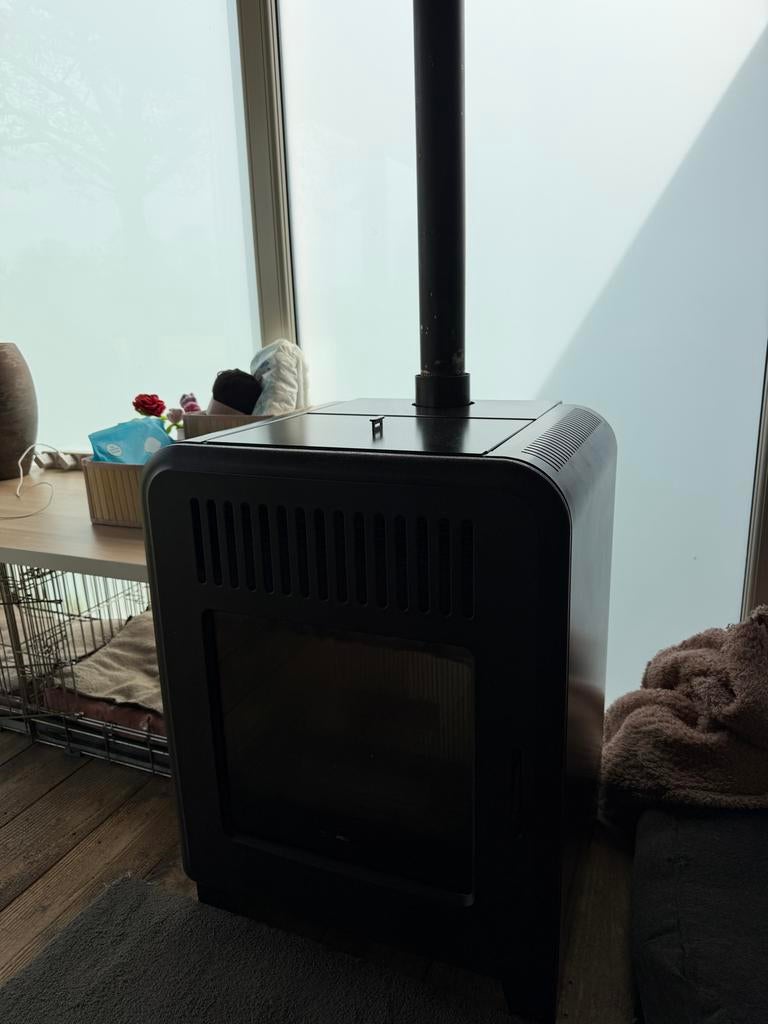 MCZ Cute Air pelletkachel met vastgelopen motor, Ophalen, Gebruikt, Pelletkachel, Vrijstaand