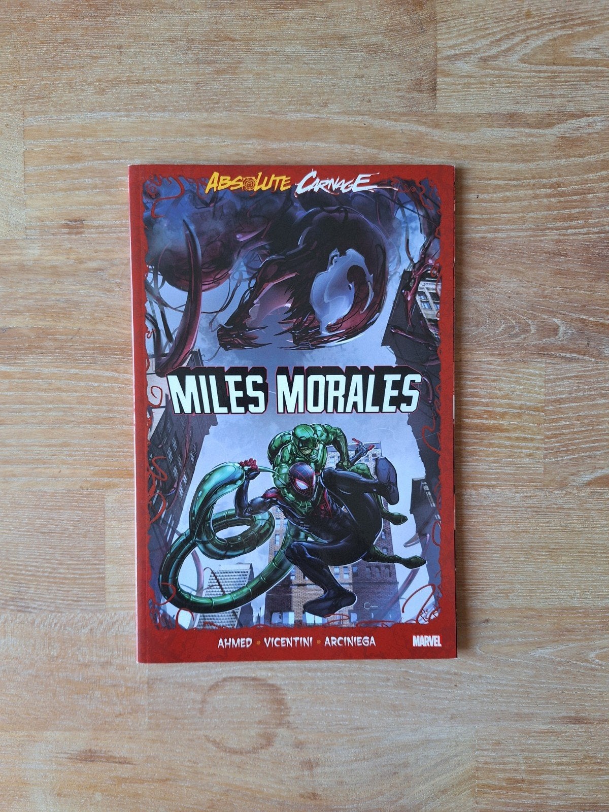 Absolute Carnage: Miles Morales Engels TPB - Marvel Comics, Eén comic, Amerika, Ophalen of Verzenden, Zo goed als nieuw