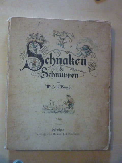 Wilhelm Busch - Schnaken & Schnurren, Verzenden, Gelezen