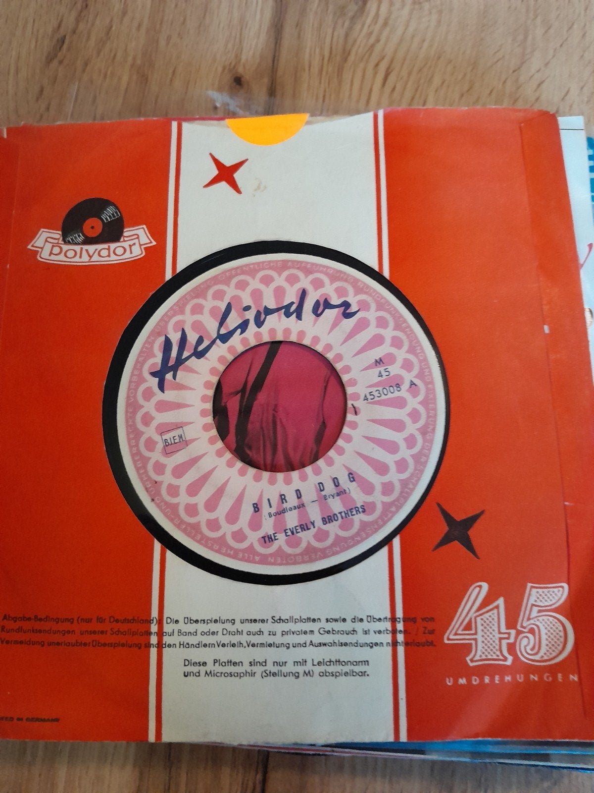 the everly brothers 7inch bird dog, Cd's en Dvd's, Vinyl Singles, Ophalen of Verzenden, Zo goed als nieuw, Pop