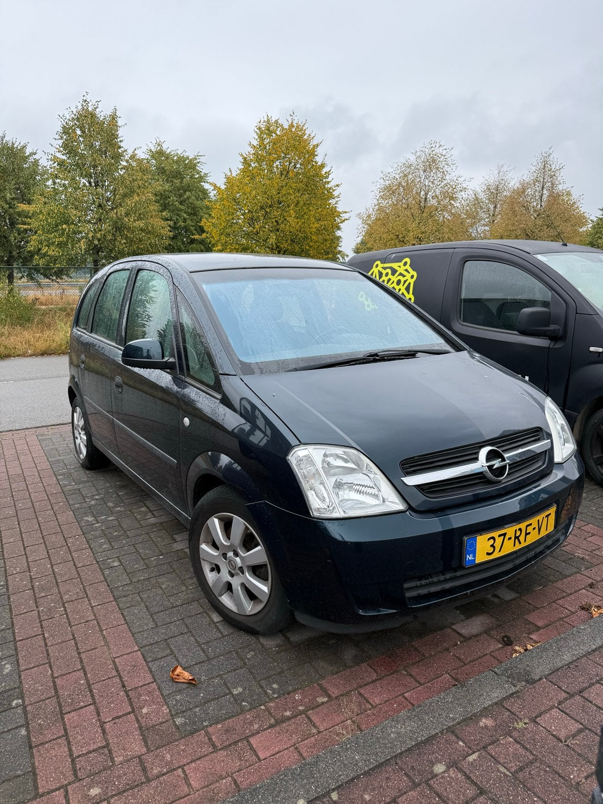 Opel Meriva 1.6 16V Easytronic 2005 Groen, Auto's, Opel, Stof, 4 cilinders, 100 pk, 1200 kg