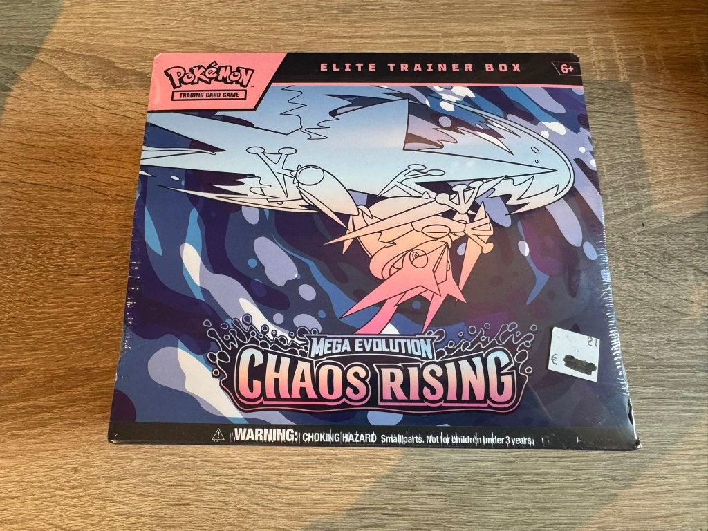 Pokémon TCG: Mega Evolution Chaos Rising Elite Trainer Box, Ophalen, Nieuw, Overige typen