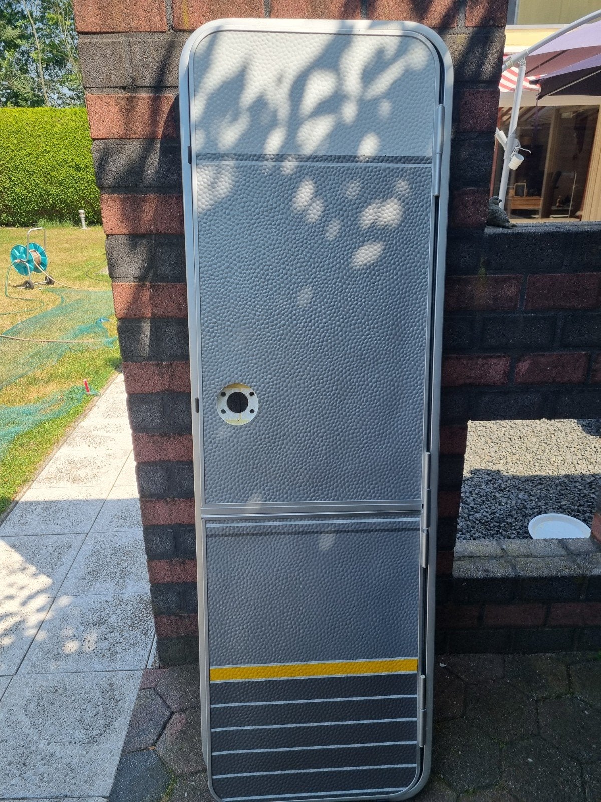 Gedeelde deur voor Dethleffs lifestyle V 510V uit 2008 zie f, Caravans en Kamperen, Ophalen, Zo goed als nieuw