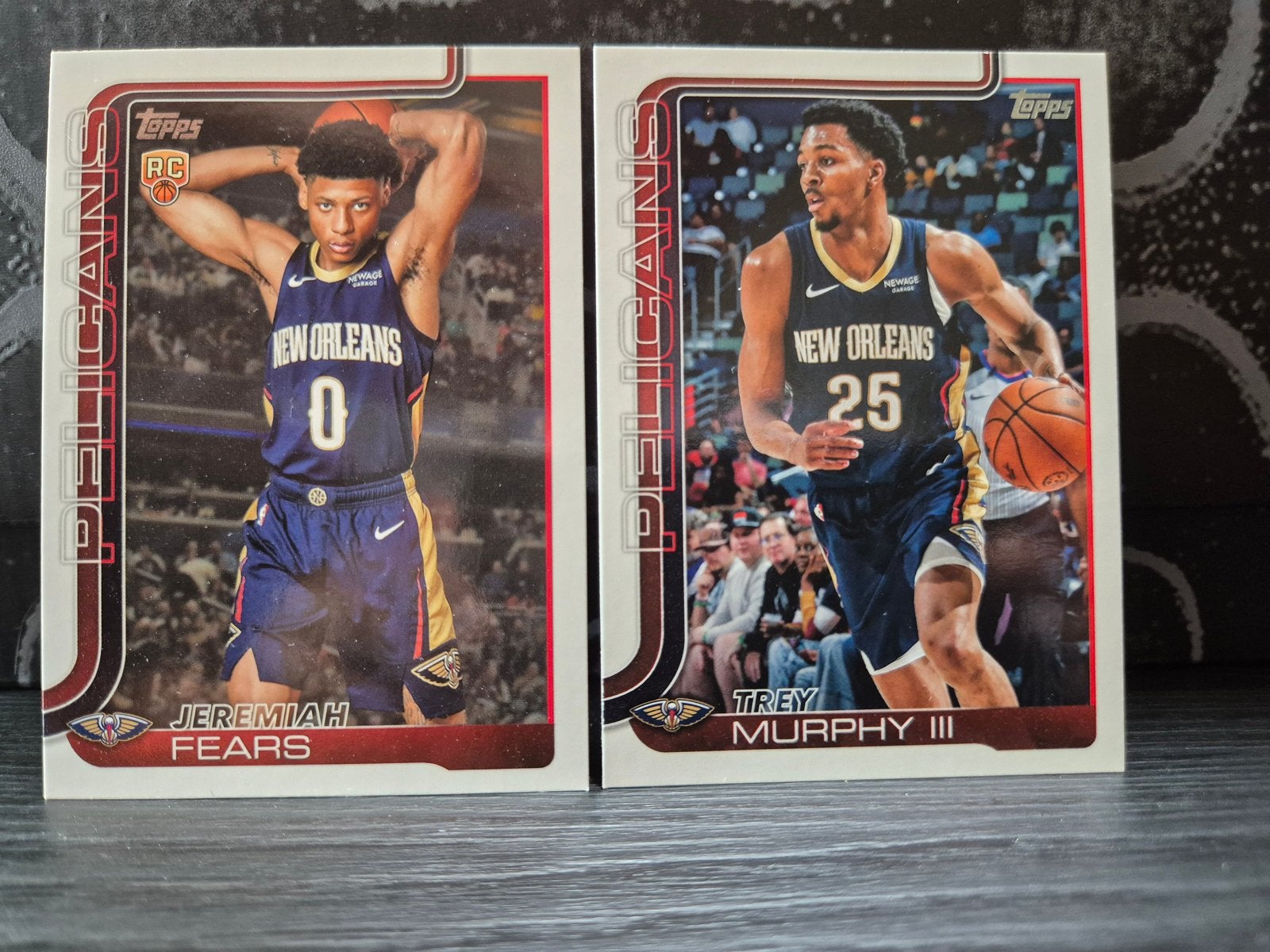 Topps NBA Kaarten: Jeremiah Fears & Trey Murphy III, Verzamelen, Ophalen of Verzenden, Zo goed als nieuw, Overige sporten, Spelerskaart