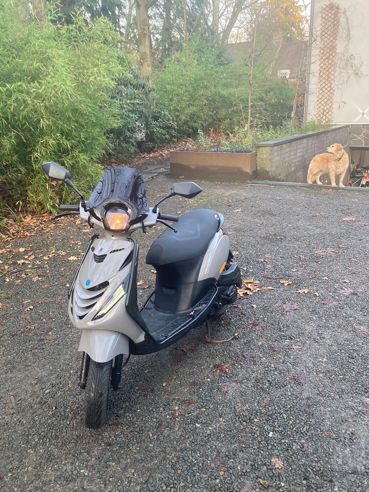 Nardo grey zip sp 50cc, Fietsen en Brommers, Scooters | Piaggio, Zo goed als nieuw, Zip, Maximaal 45 km/u, Benzine, Ophalen