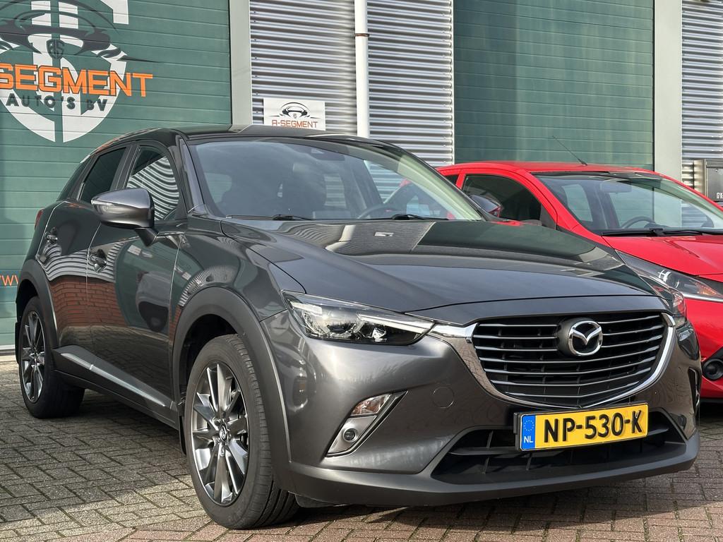 Mazda CX-3 2.0 SkyActiv-G 120 GT-Luxury Automaat! / 1e eig i, Auto's, Mazda, 1998 cc, Lichtsensor, Euro 6, 4 cilinders