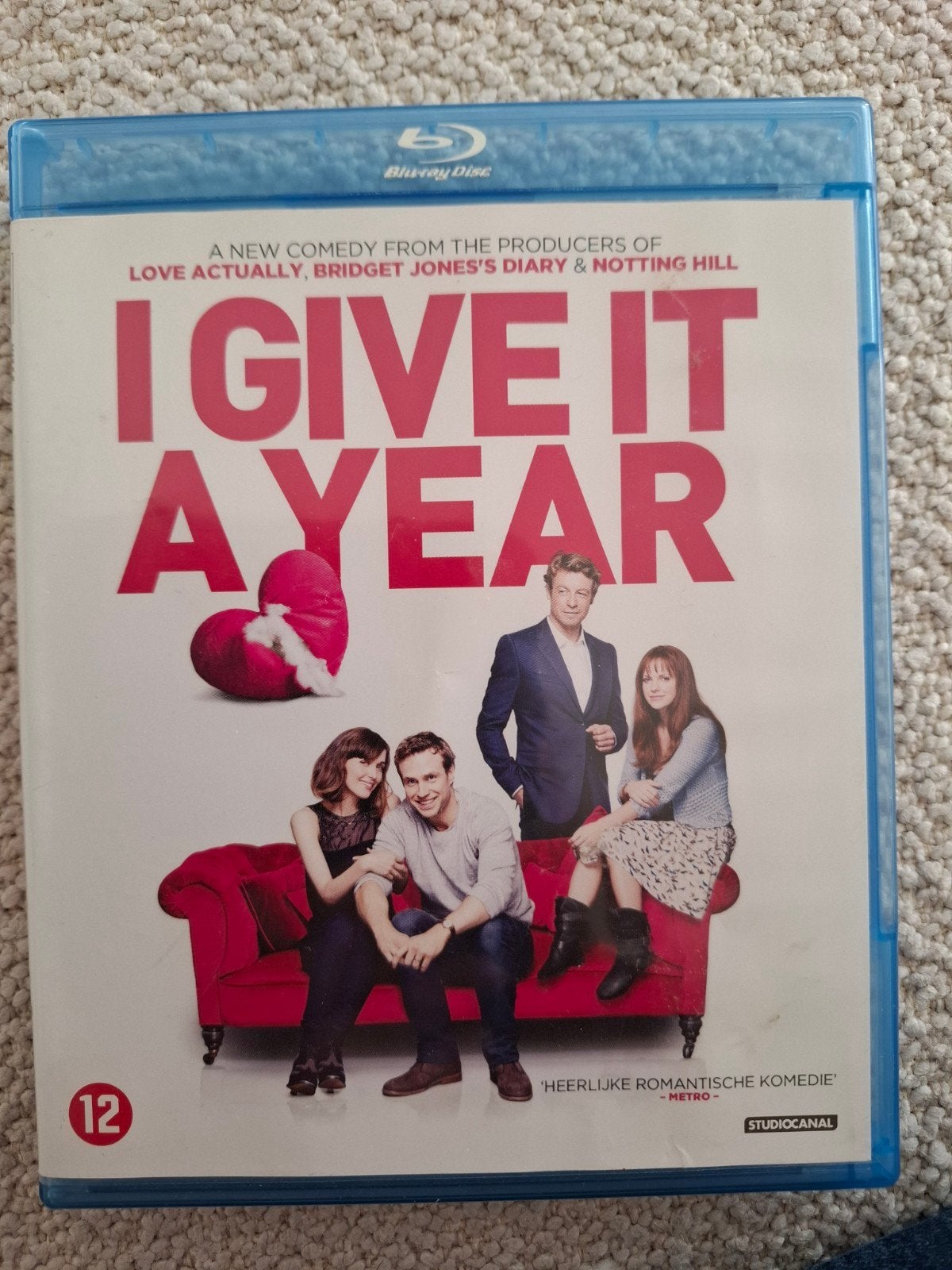 I give it a year bluray, Cd's en Dvd's, Ophalen of Verzenden, Zo goed als nieuw, Muziek en Concerten