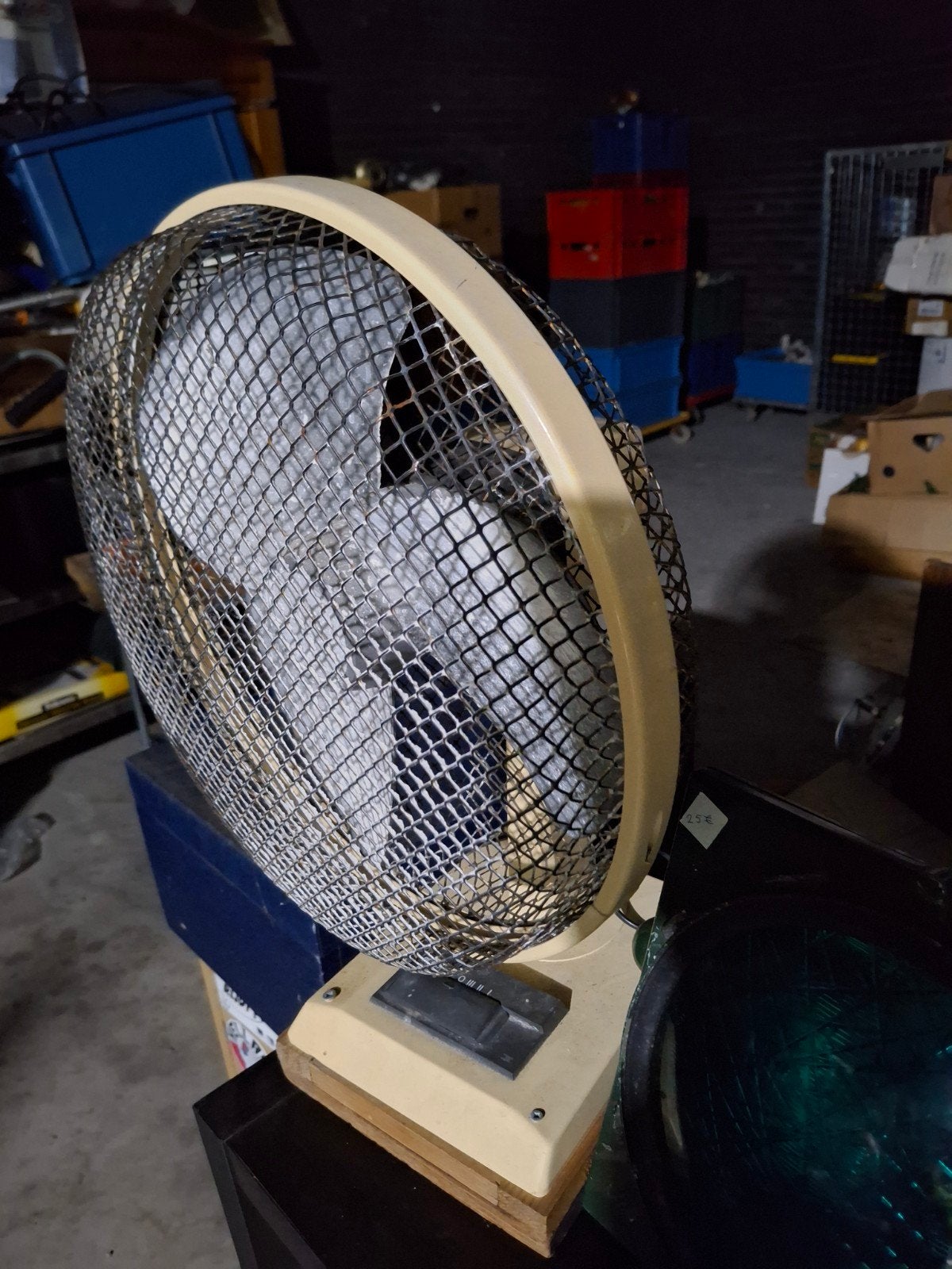 Vintage Tafelventilator - Klassiek Design, Ophalen of Verzenden, Gebruikt, Tafelventilator