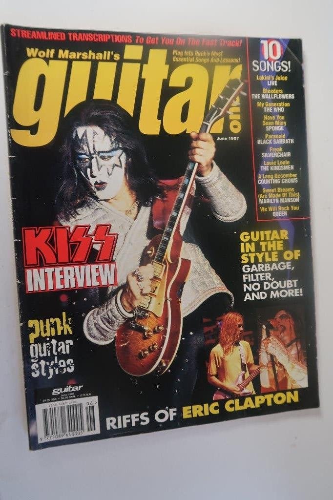 Guitar World 1997 - Ace Frehley Cover, Ophalen, 1980 tot heden, Tijdschrift