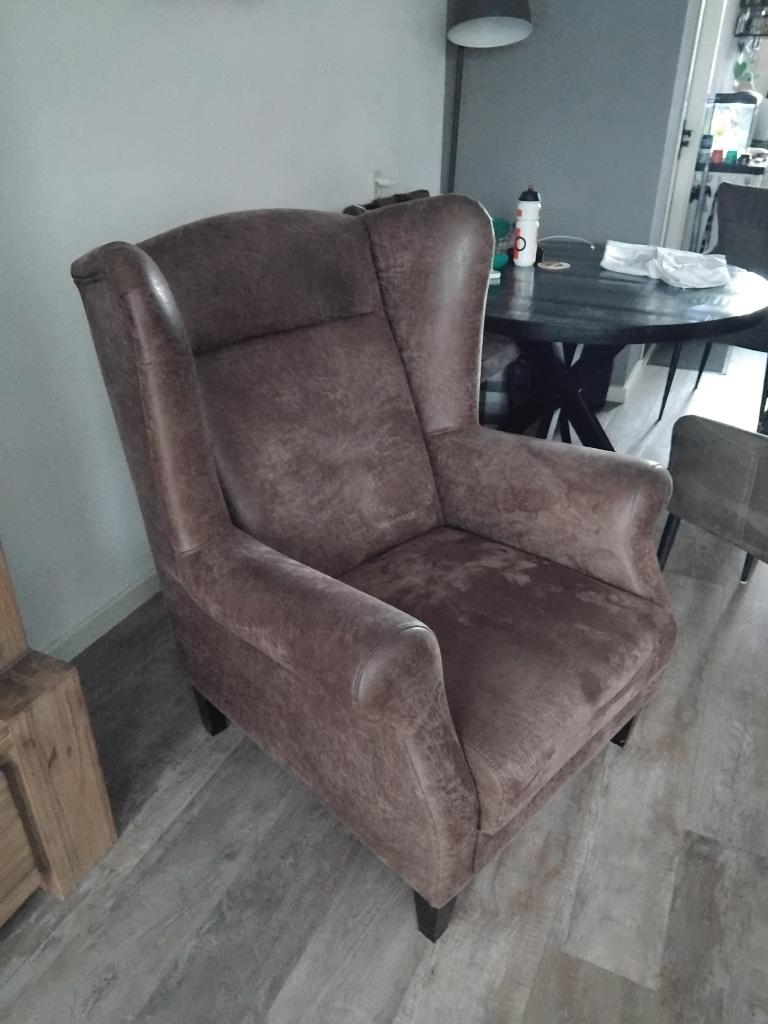 Oor fauteuil, Ophalen, Overige materialen, Gebruikt, 75 tot 100 cm