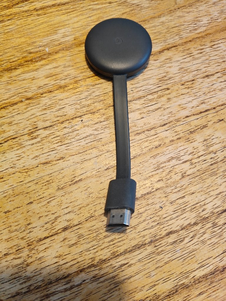 Google Chromecast 3e generatie - Zo goed als nieuw, Ophalen, Zo goed als nieuw, HDMI, Zonder harde schijf