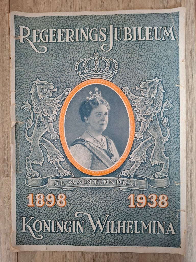 Koningin Wilhelmina, Ophalen of Verzenden, Gebruikt, Nederland, Tijdschrift of Boek