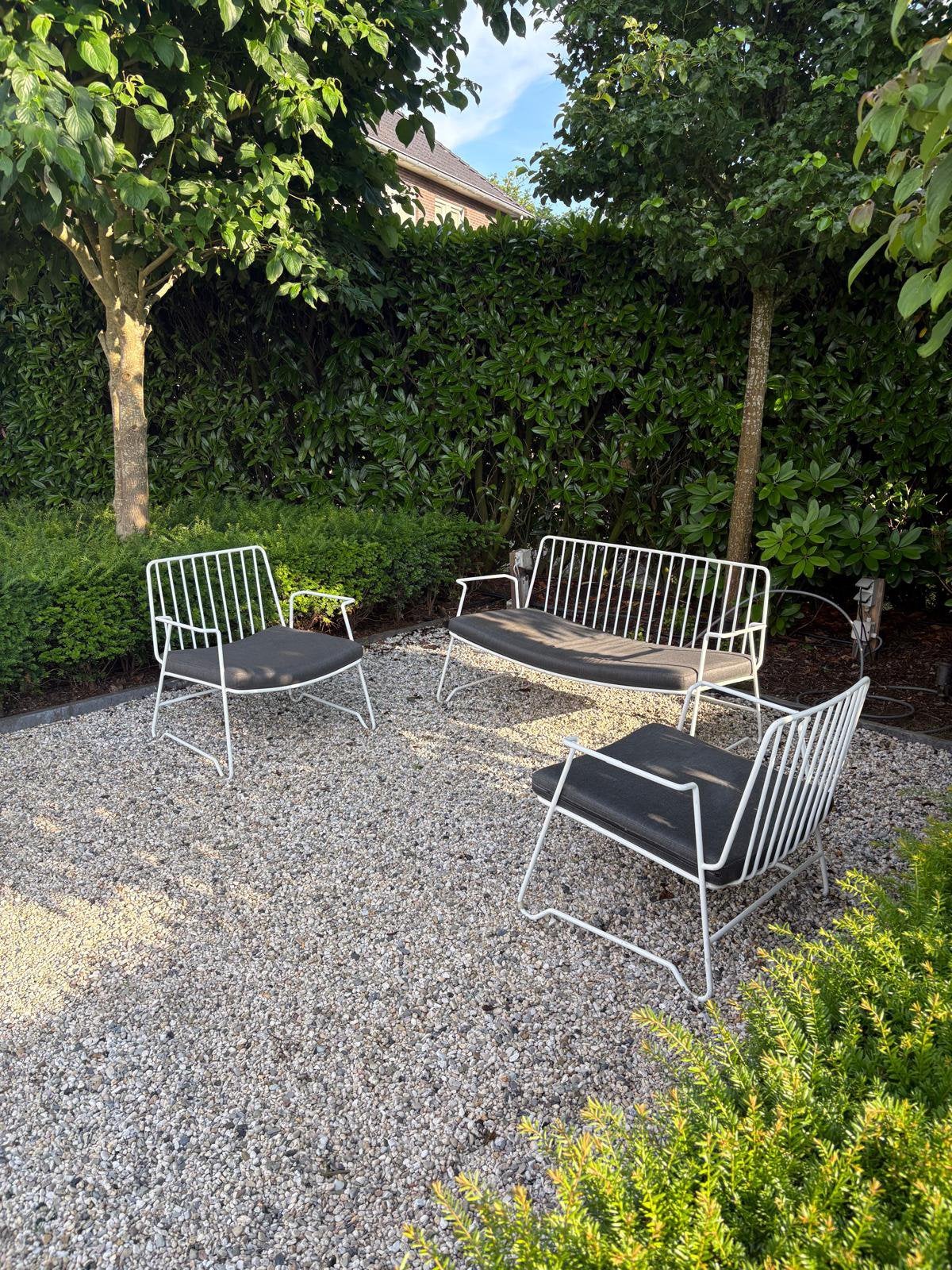 Serax lounge bank & 2 lounge stoelen, Tuin en Terras, Ophalen, Zo goed als nieuw