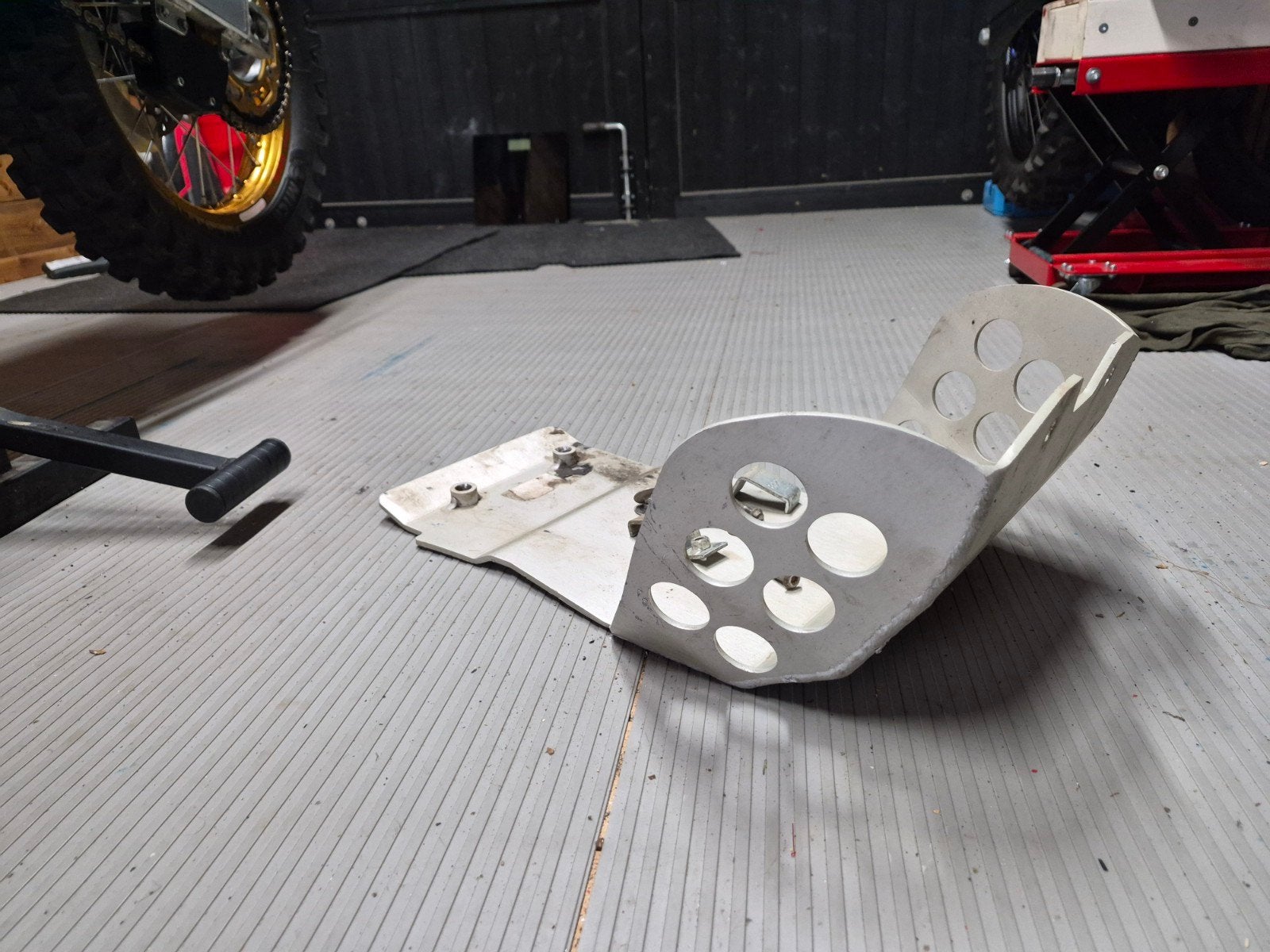 XR 650R bashplate, Ophalen of Verzenden