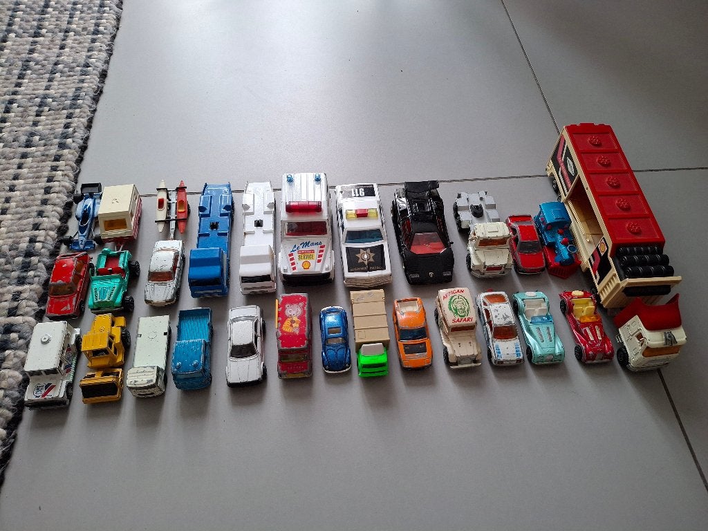 Lot speelgoed auto's Majorette, Verzamelen, Ophalen of Verzenden, Gebruikt