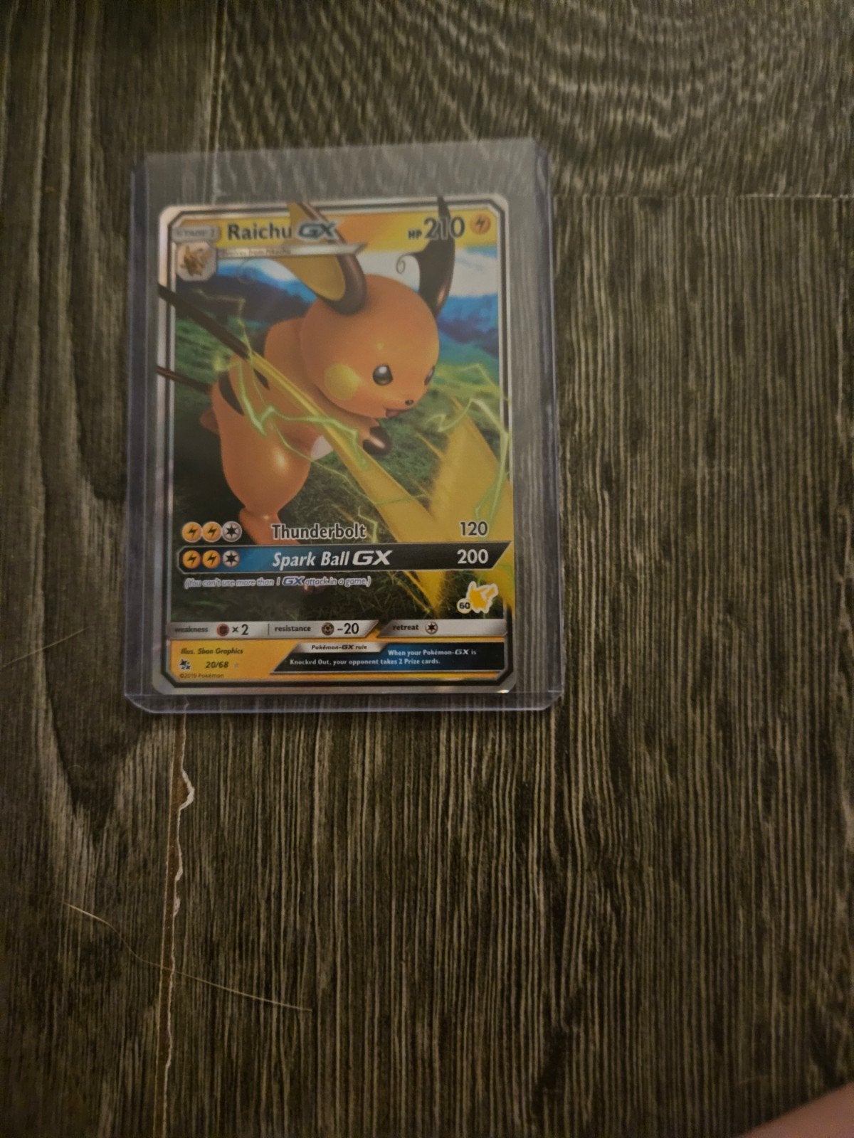 Raichu gx, Hobby en Vrije tijd, Ophalen of Verzenden