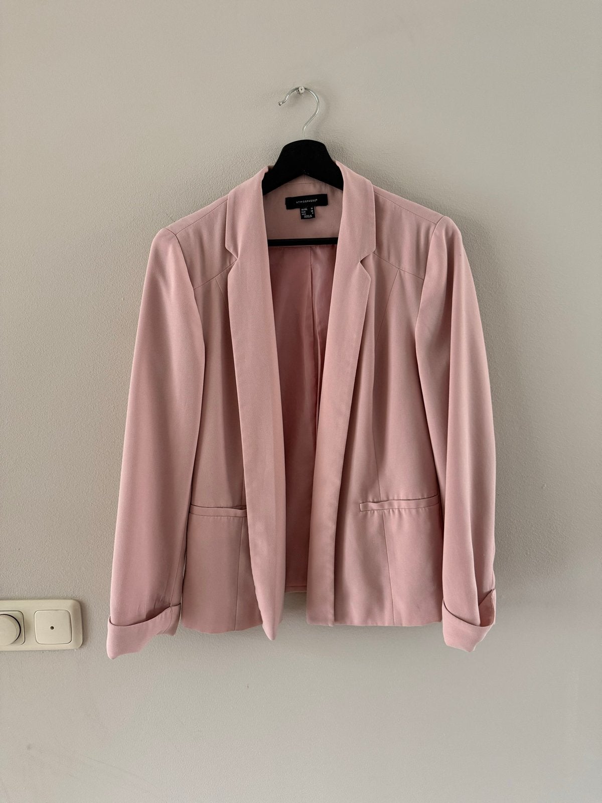 Roze blazer van Atmosphere, maat 38, Maat 38/40 (M), Ophalen of Verzenden, Zo goed als nieuw, Jasje