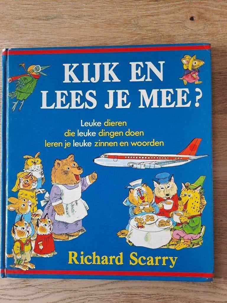 KIJK EN LEES JE MEE? RICHARD SCARRY., Gelezen, Fictie algemeen, Jongen of Meisje, Ophalen of Verzenden
