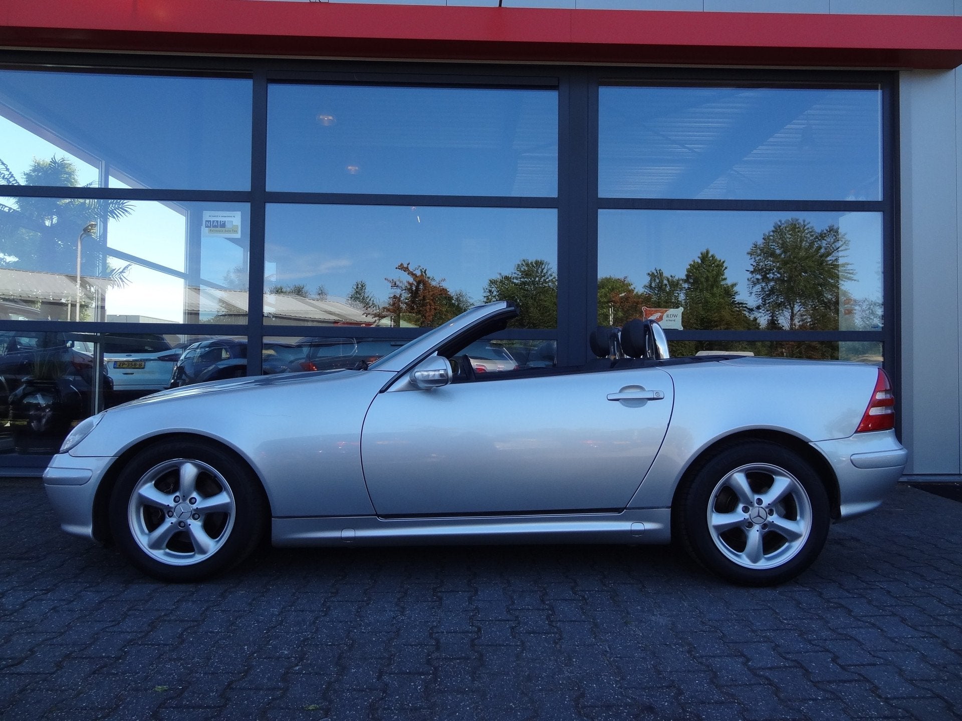Mercedes-Benz SLK 230 K. | AIRCO | STOELVERWARMING | LEDER, Automaat, Achterwielaandrijving, Cabriolet, Bedrijf